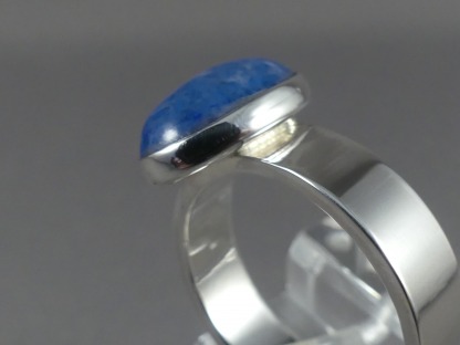 Zilveren ring Lapis lazuli