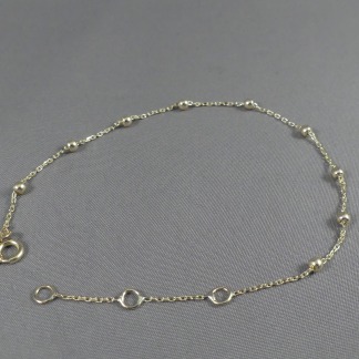 Balletjes armband anker