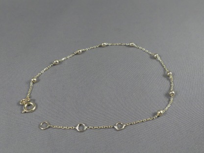 Balletjes armband anker