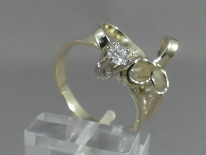 Fantasie damesring Diamant