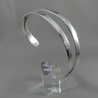 Spang armband zilver