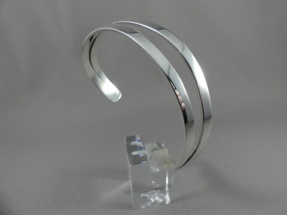 Spang armband zilver