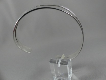 Spang armband zilver