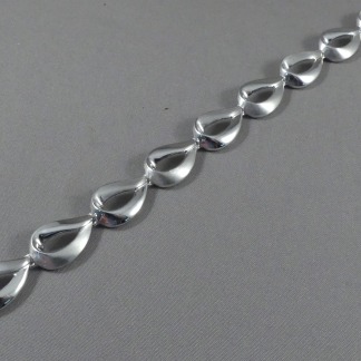 zilveren schakelarmband