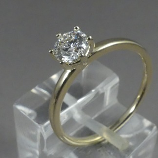 Solitair ring diamant