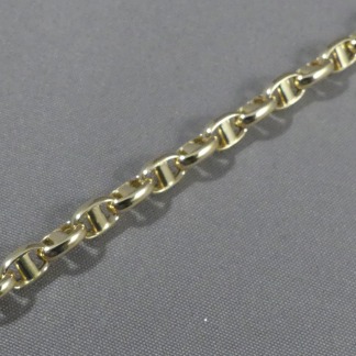 Gouden schakelarmband