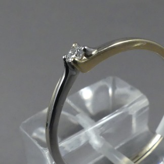 Verlovingsring bicolor