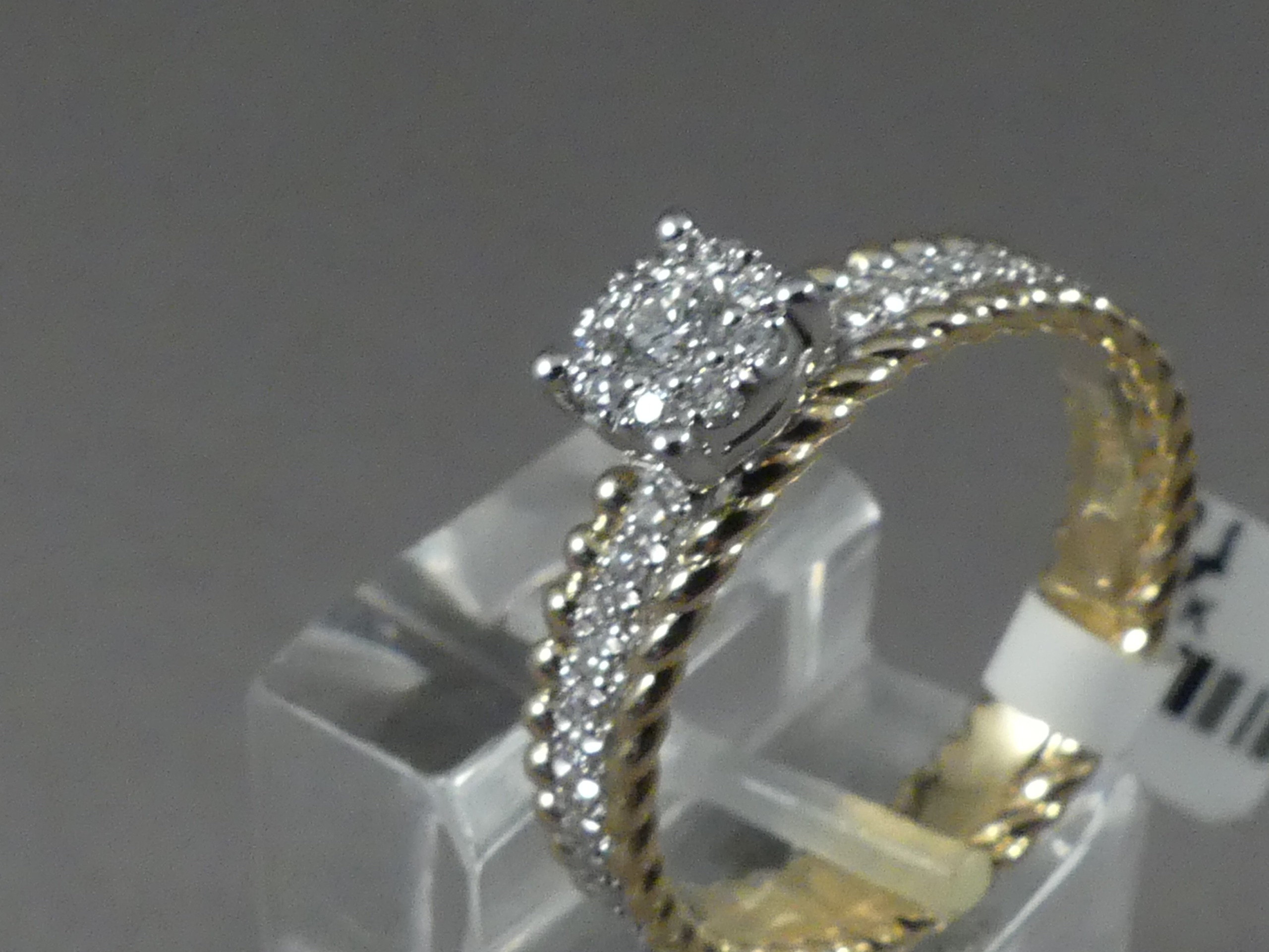 Halo ring diamant