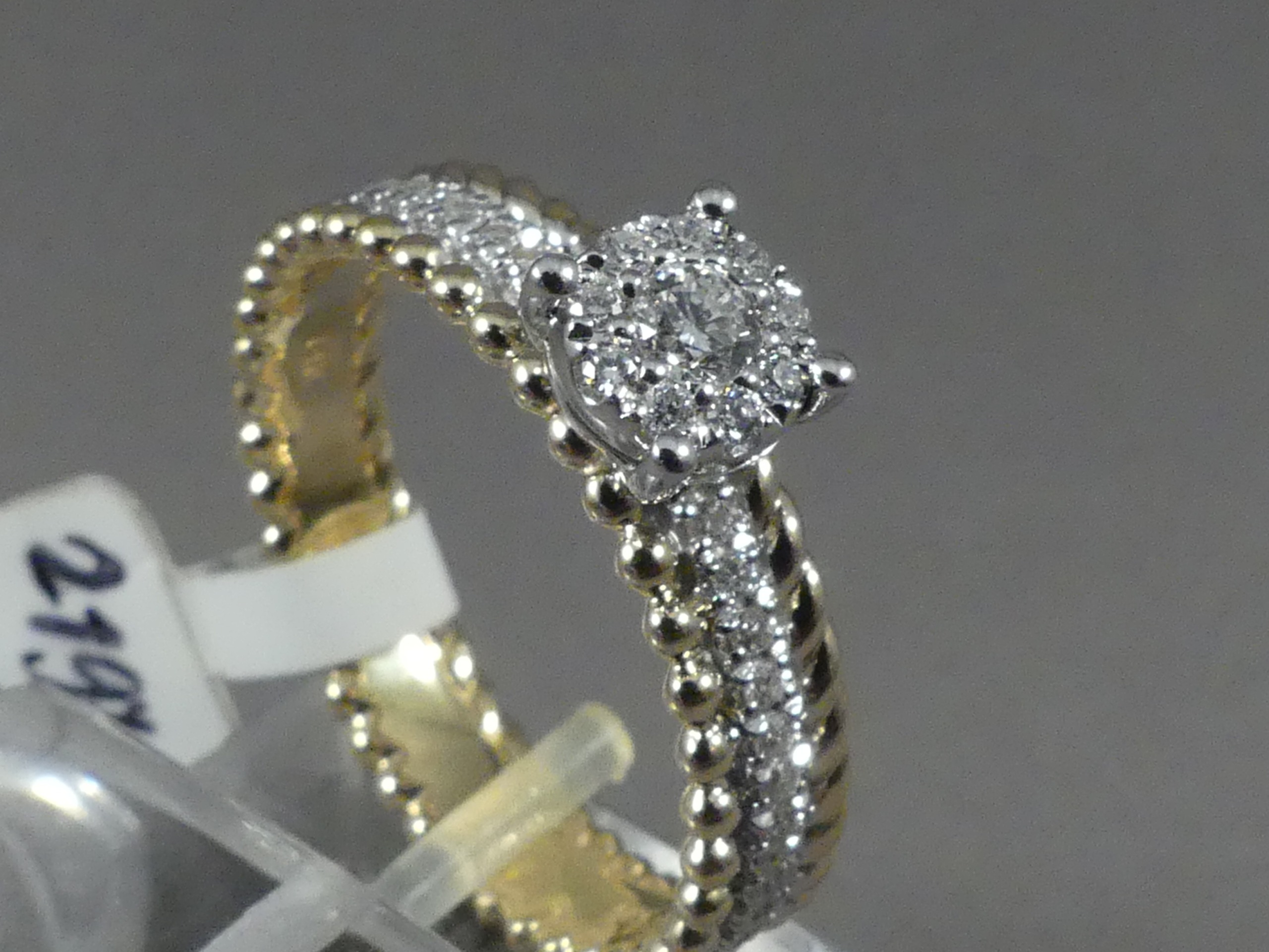 Halo ring diamant