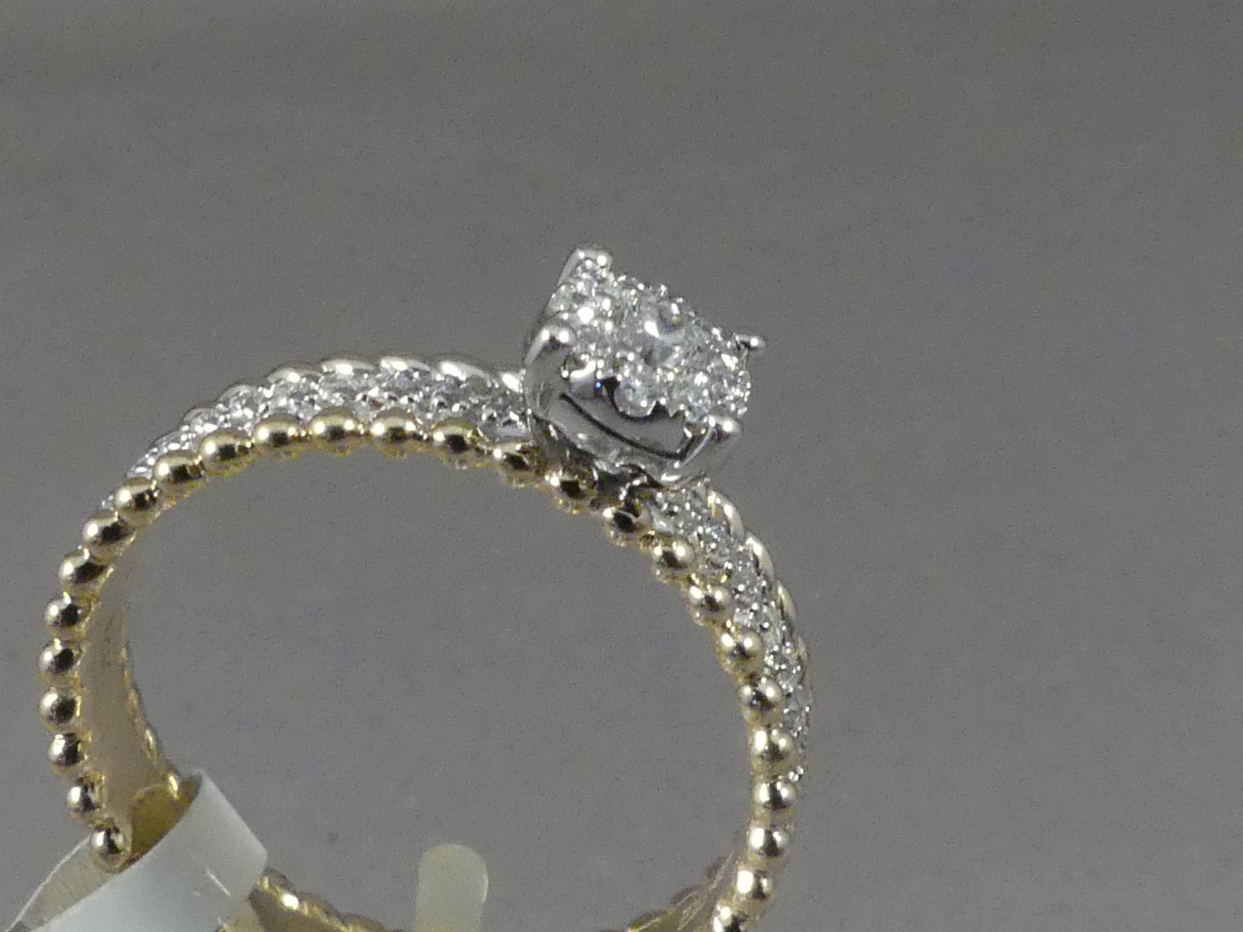 Halo ring diamant