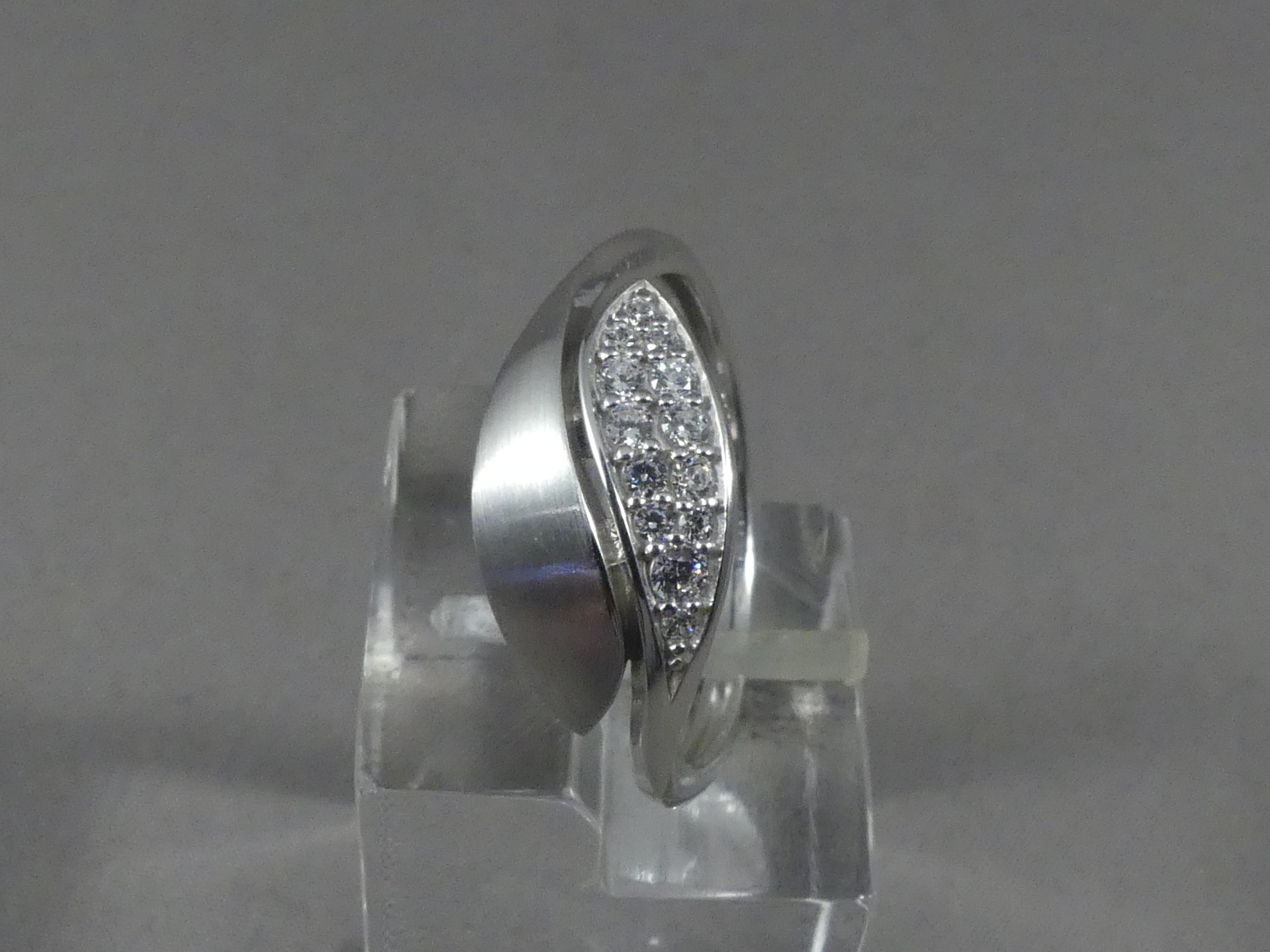 Ring zirconia mat en glans