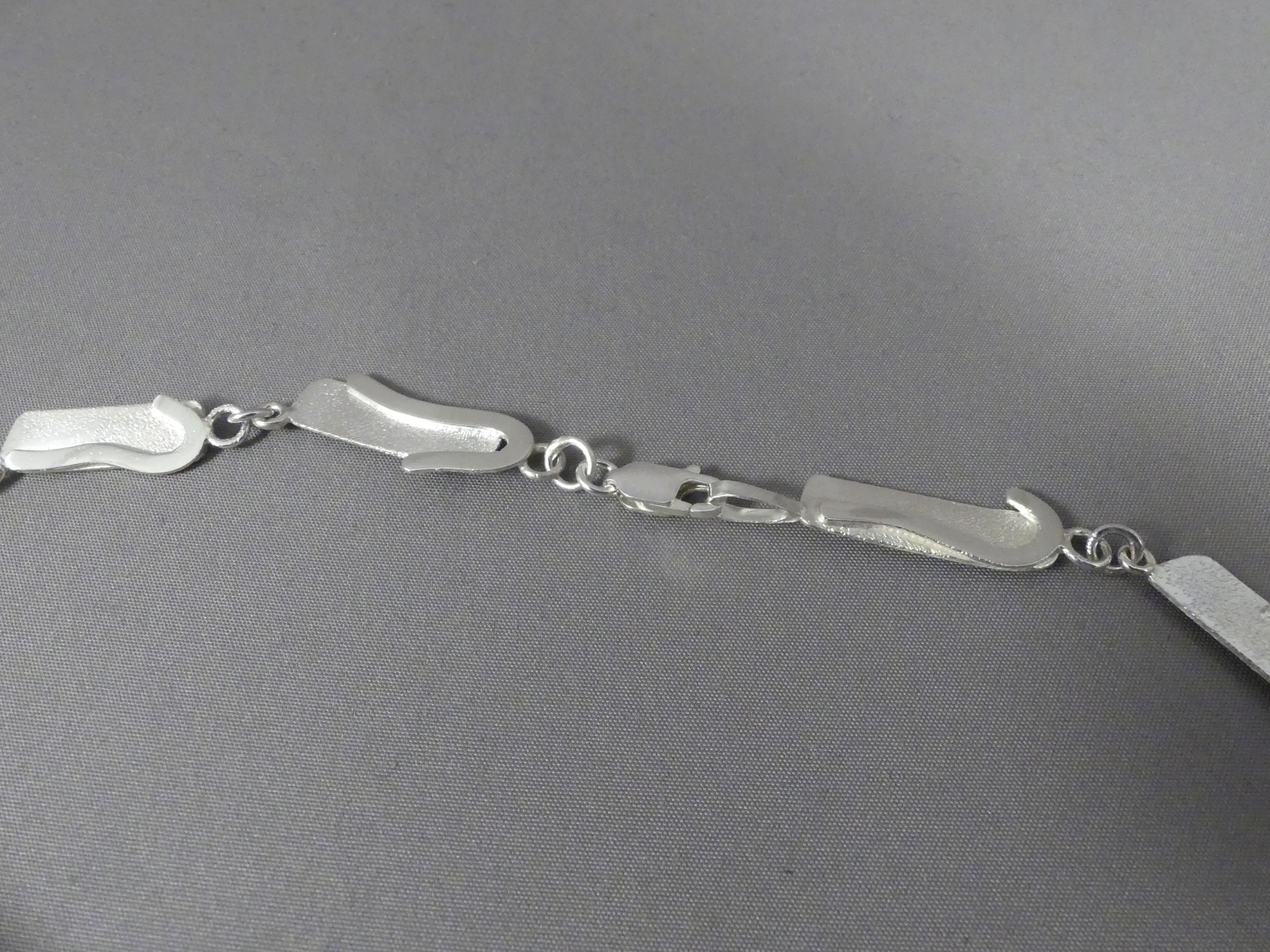 handgemaakt collier zilver